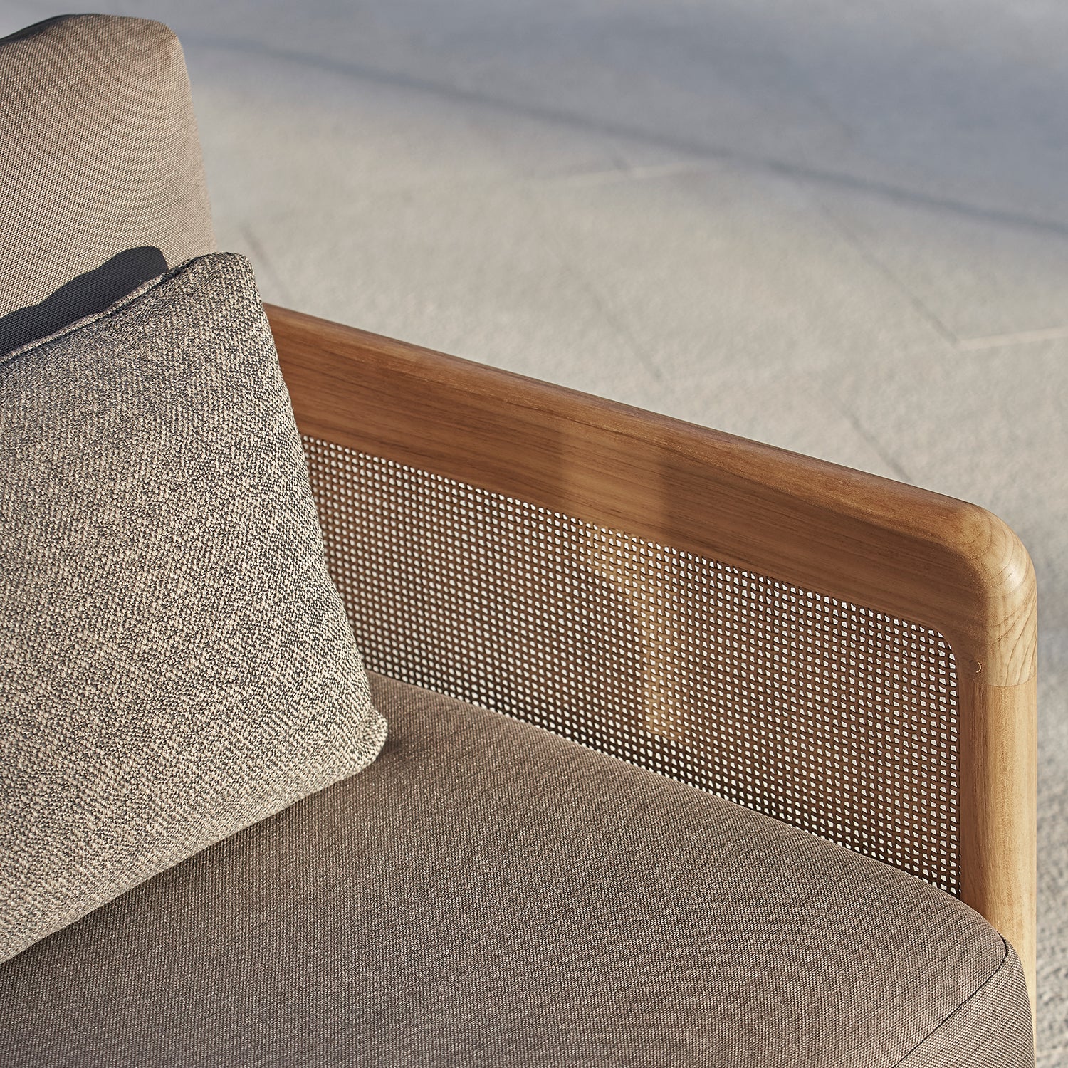 Dock Teak Swivel Lounge Chair