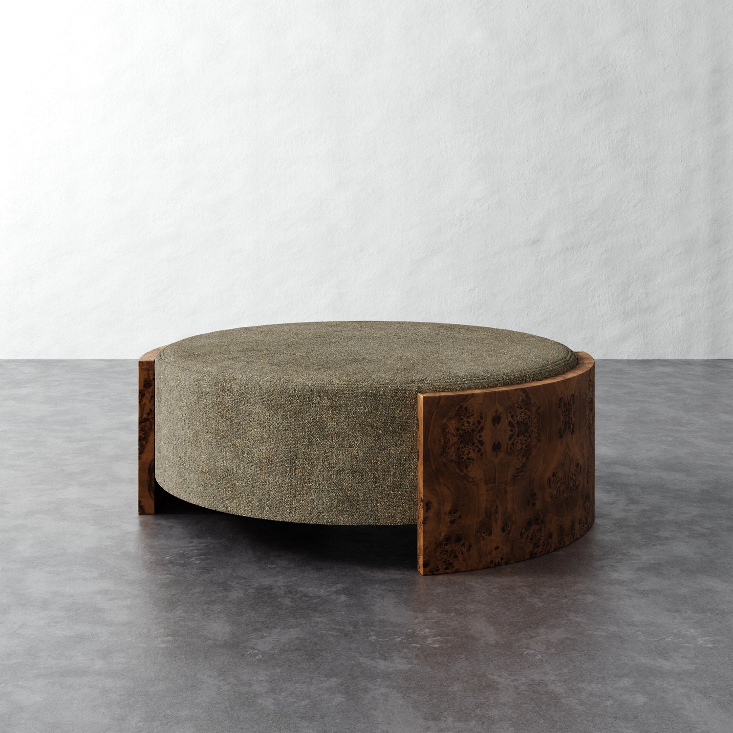 Benoit Coffee Table Ottoman - Micro Boucle Balsam