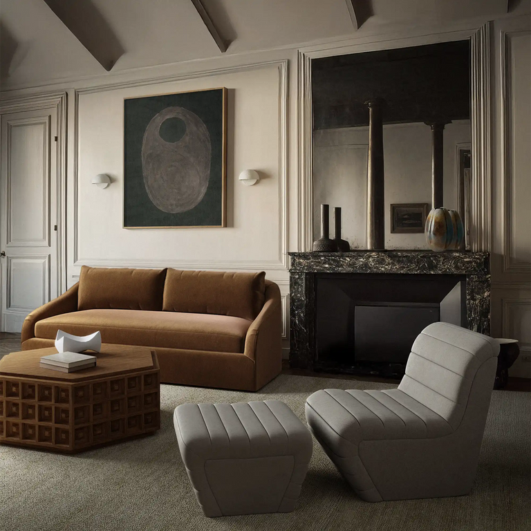 Brunoy Leather Chair