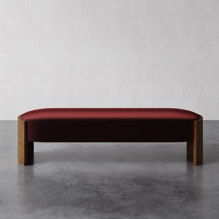 Benoit Bench (Walnut Burl)