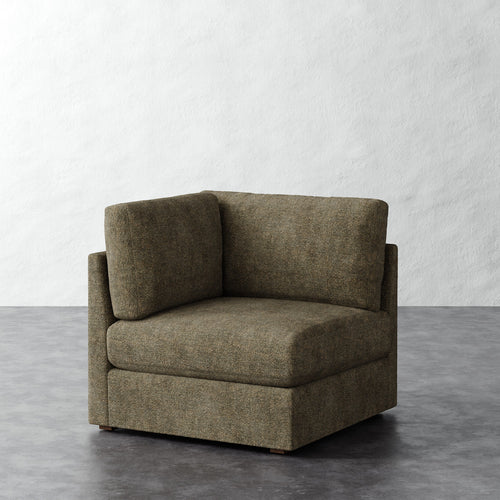 Chanaux Corner Chair - Micro Boucle Balsam