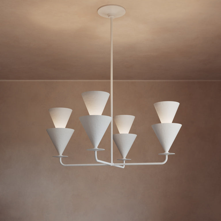 Cornet 4 Light Large Chandelier