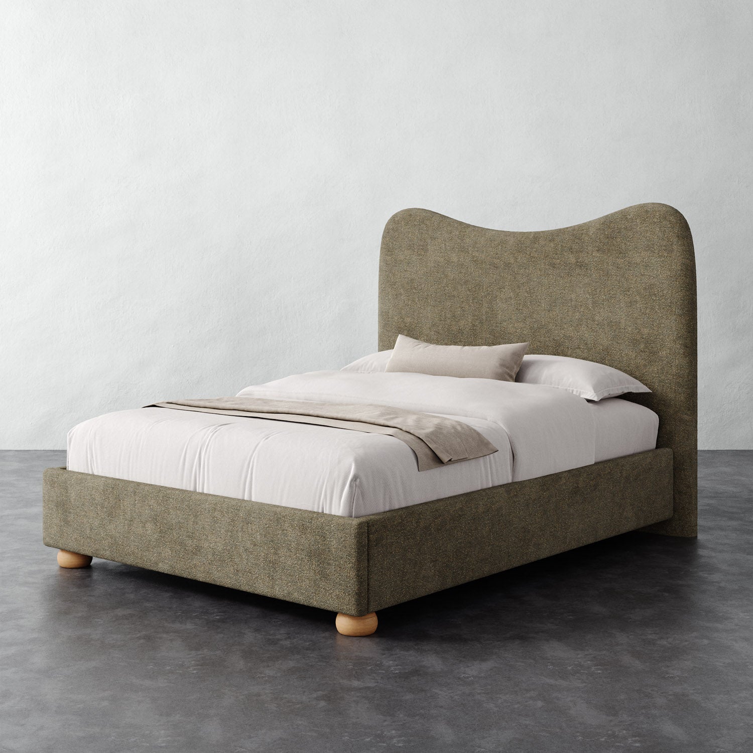 Danielle Bed - Micro Boucle Balsam