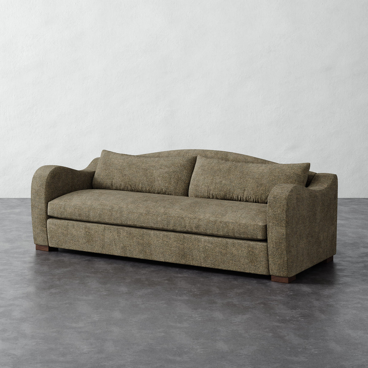 Elodie Sofa Bench Seat - Micro Boucle Balsam