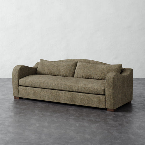Elodie Sofa Bench Seat - Micro Boucle Balsam