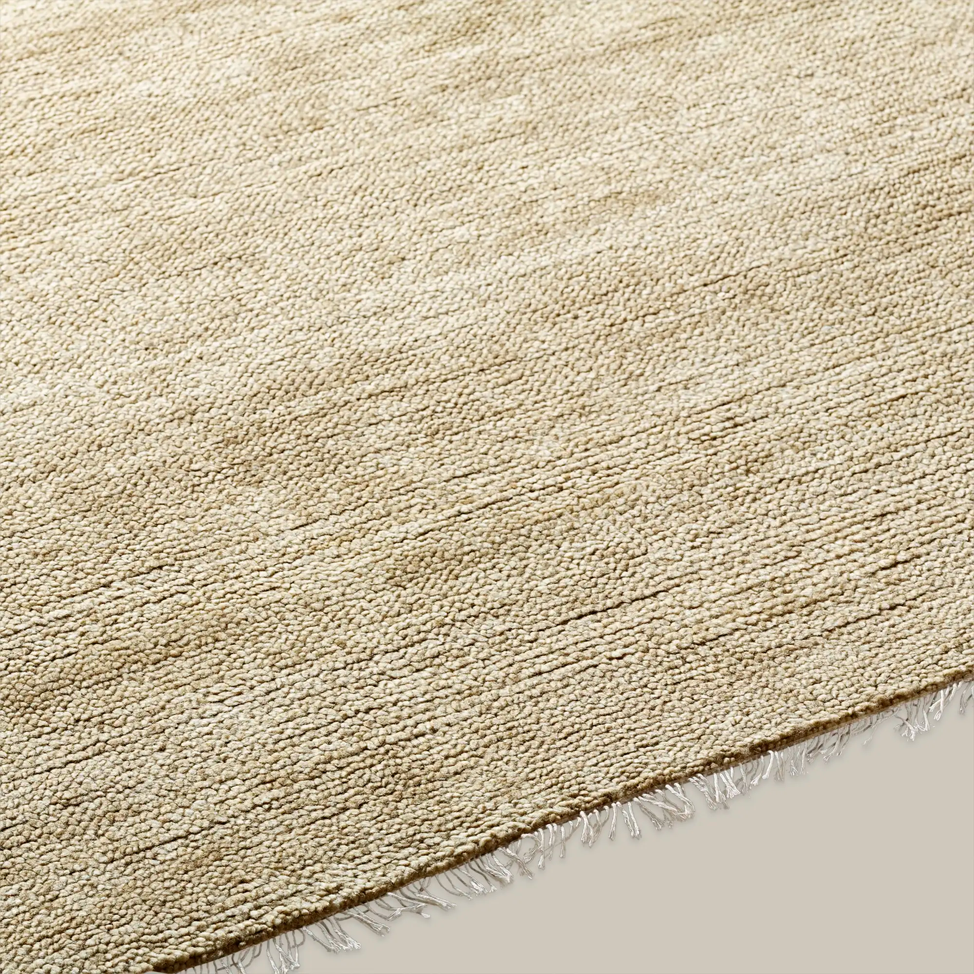 Rochefort Handmade Wool Rug (Flax)