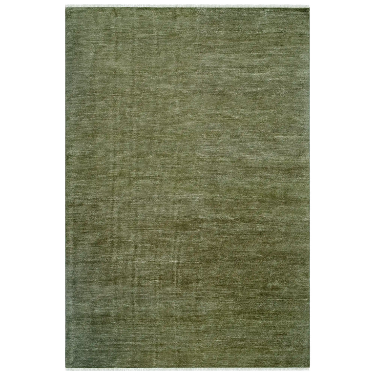 Rochefort Handmade Wool Rug (Olive)