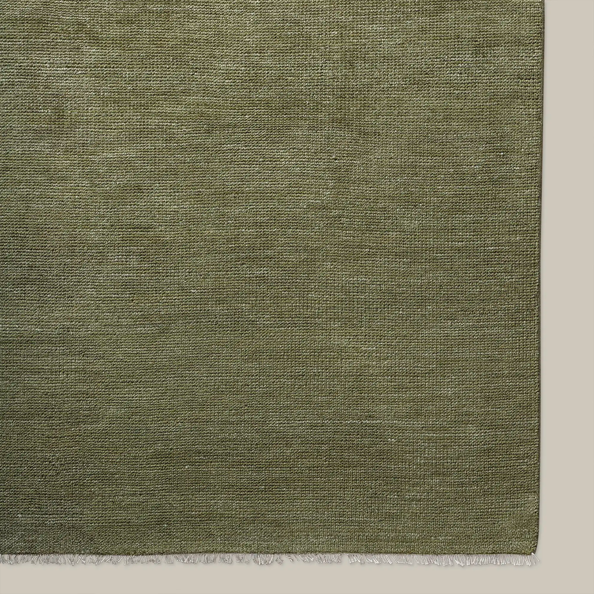 Rochefort Handmade Wool Rug (Olive)