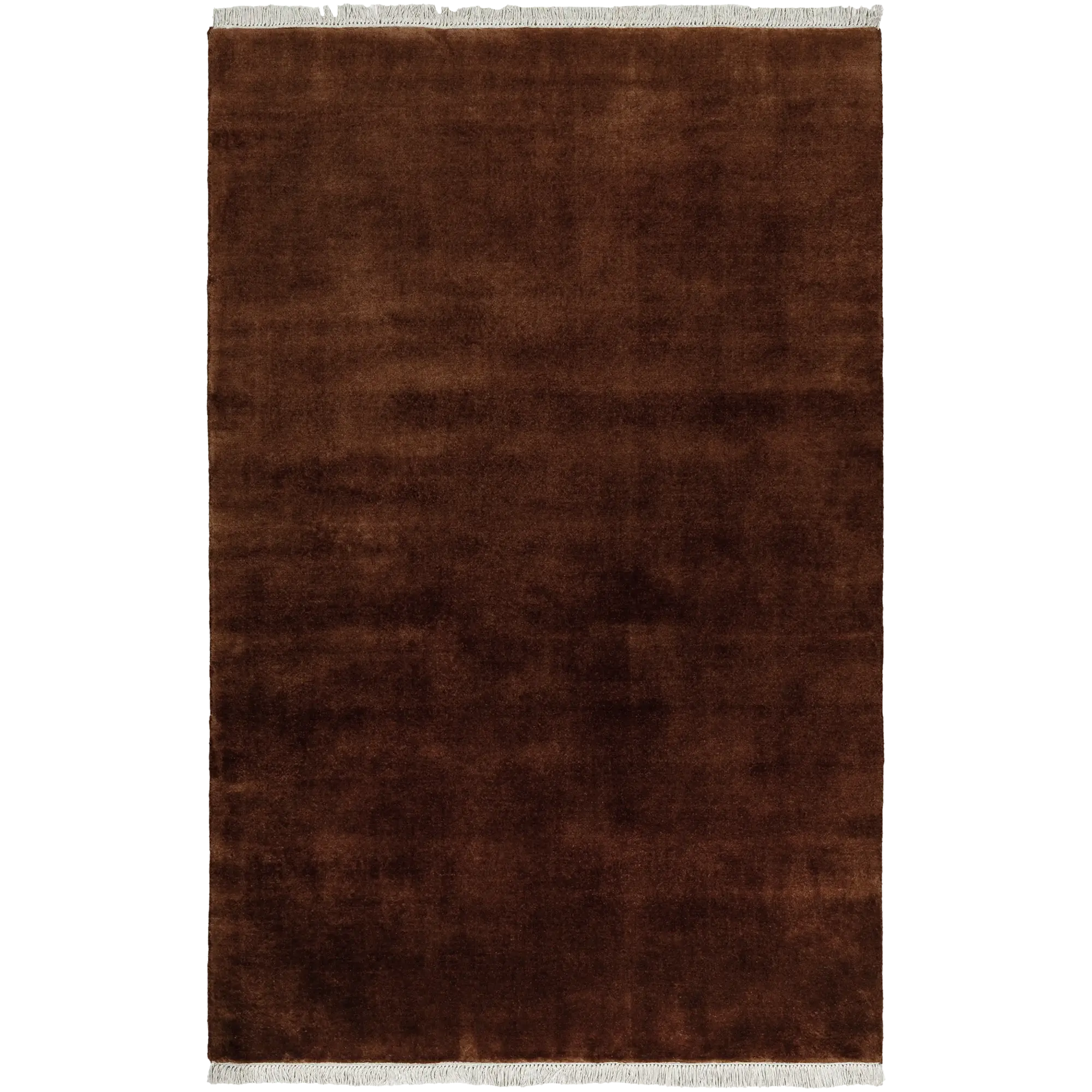 Plume Handmade Wool Rug (Oxblood)