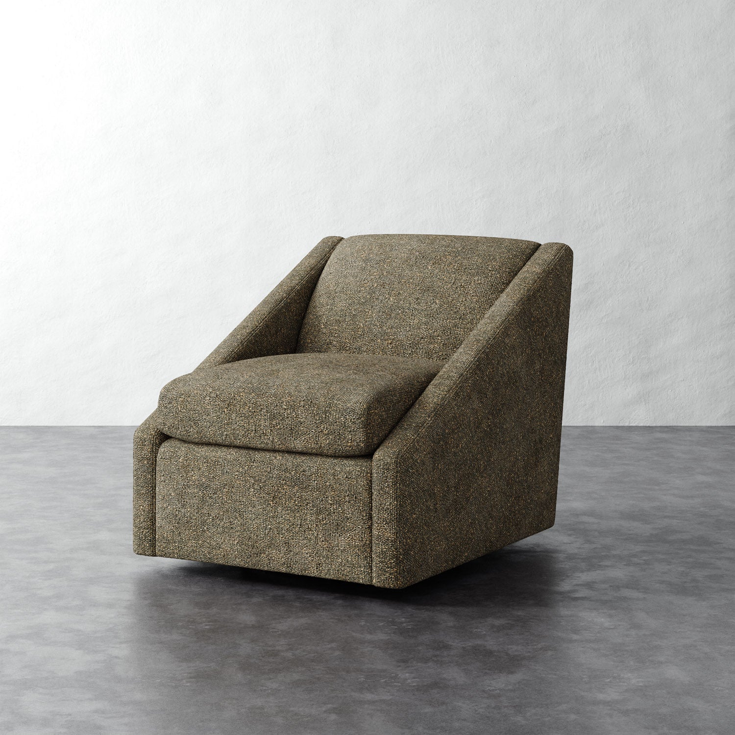 Fontaine Swivel Chair - Micro Boucle Balsam