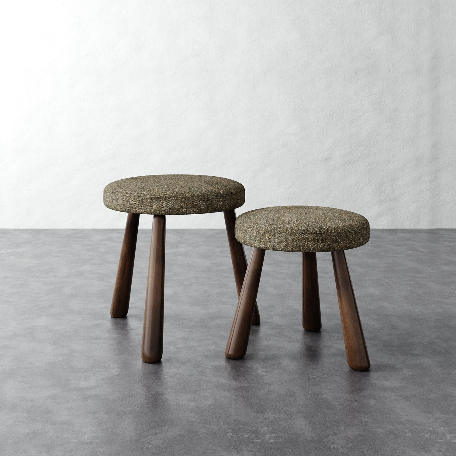 Madeleine Stool - Micro Boucle Balsam