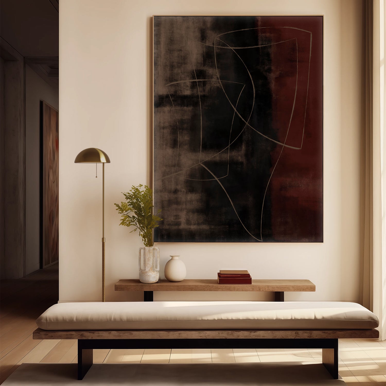 Balleroy Medium Floor Lamp