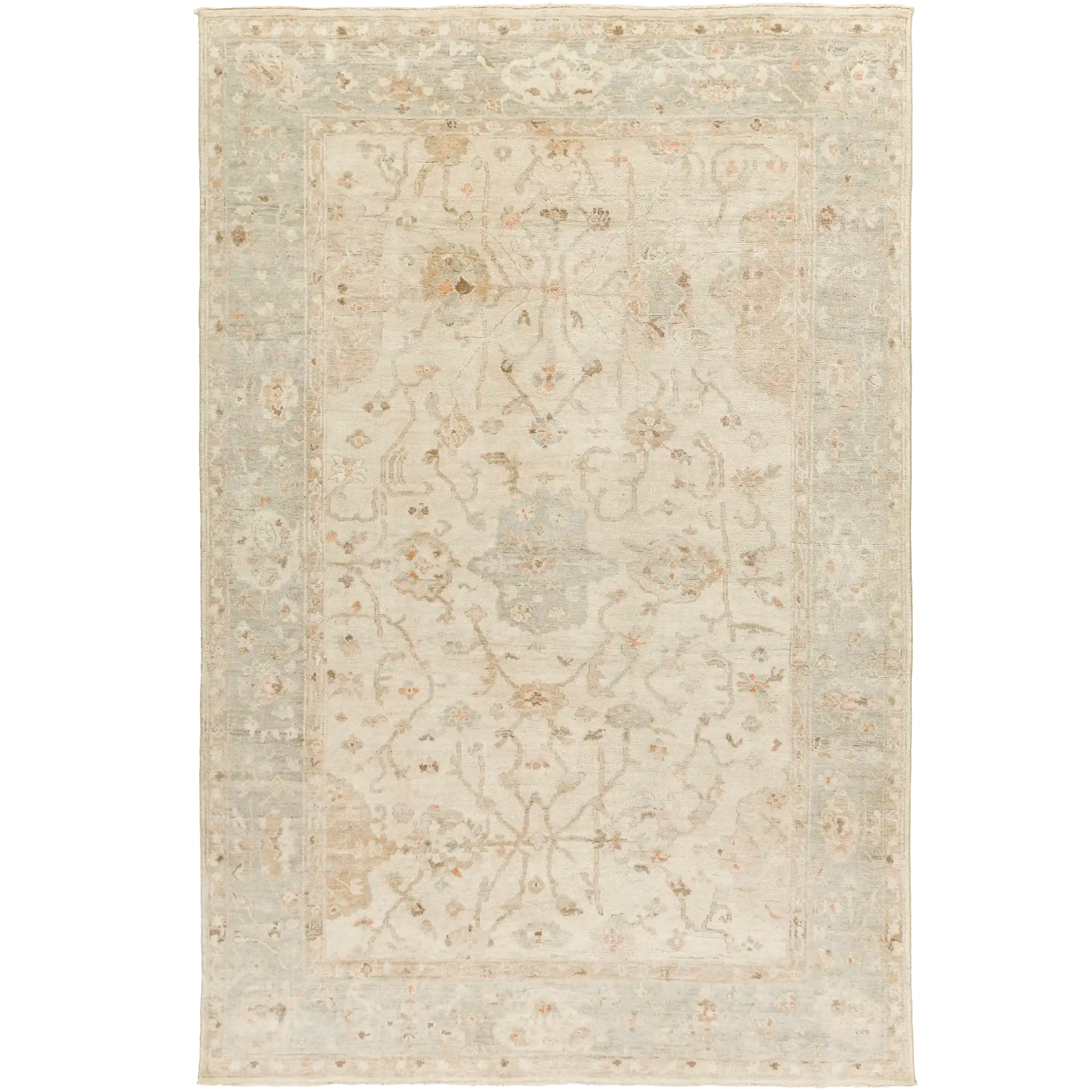 Arabesque Fleurie Handmade Wool Rug