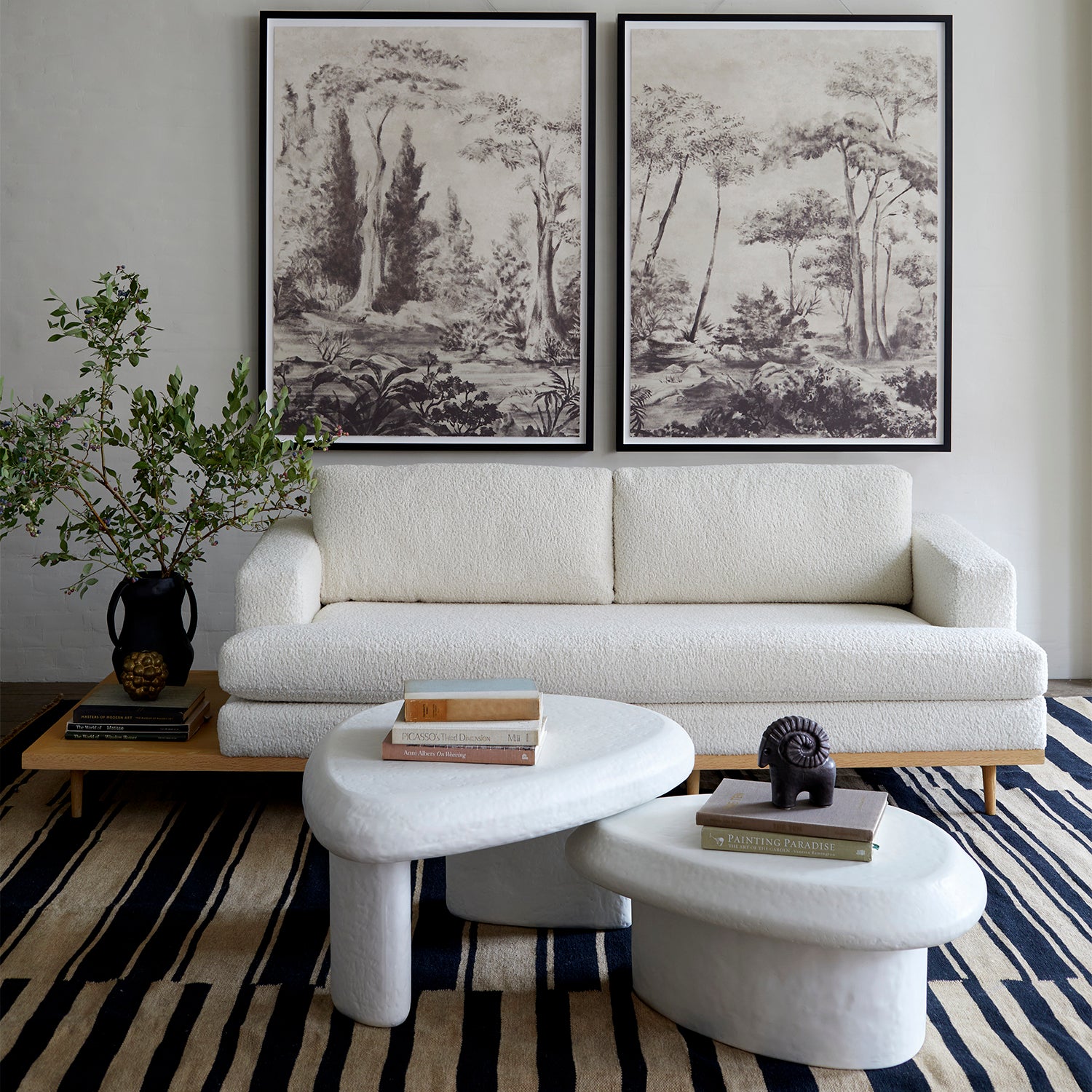 Bois de Boulogne (Left) Limited Edition Archival Print