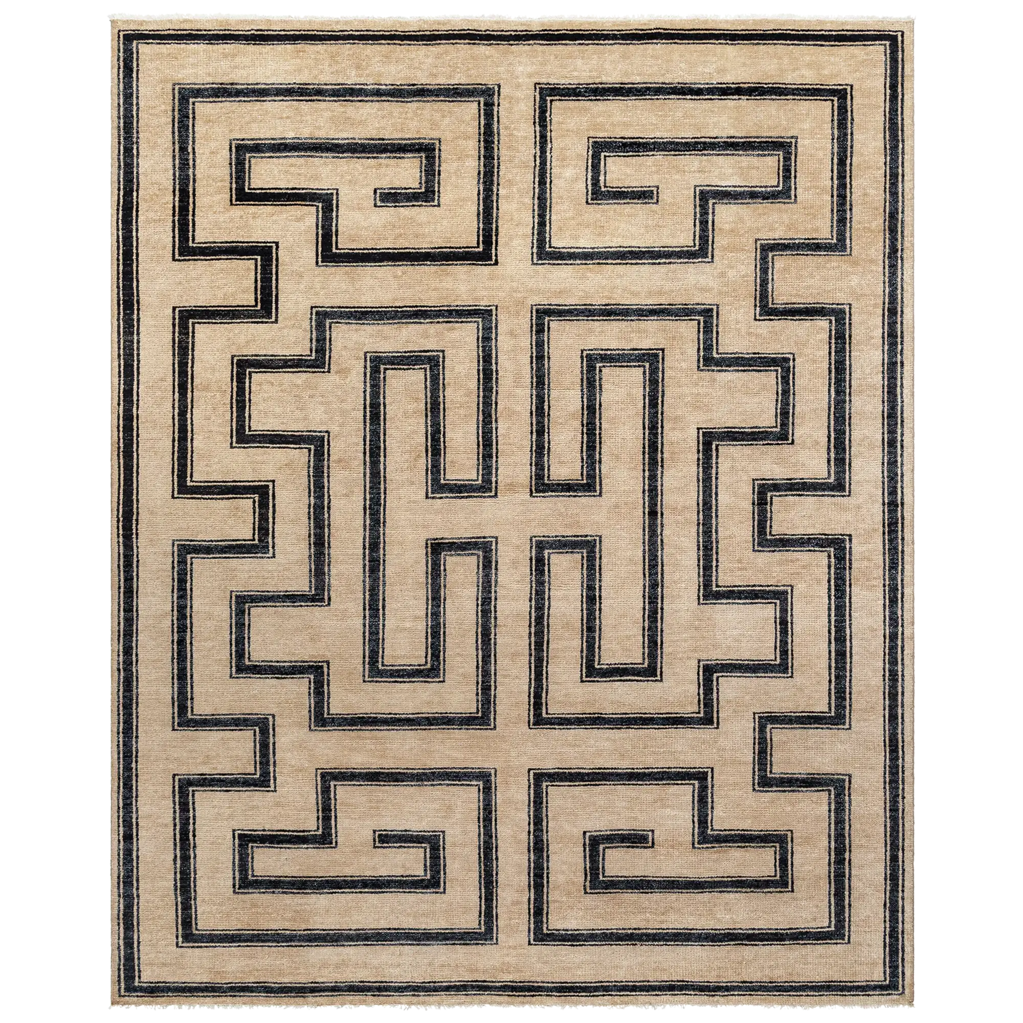 Marquise Noire Handmade Wool Rug