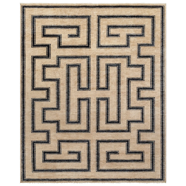 Marquise Noire Handmade Wool Rug