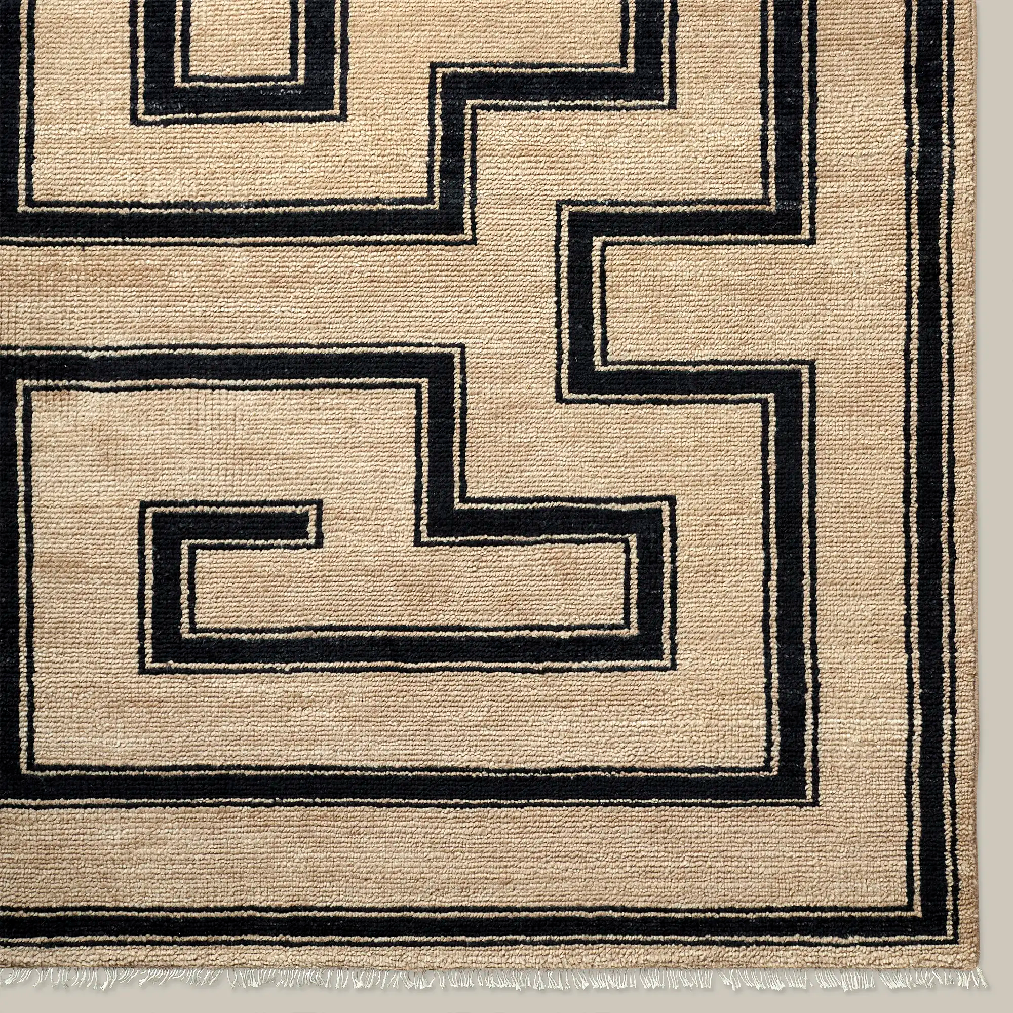 Marquise Noire Handmade Wool Rug