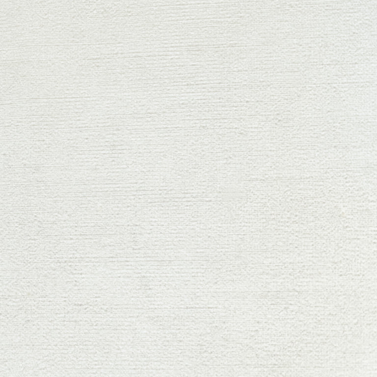 Lemieux et Cie Plush Velvets swatch in pale ivory, textured woven surface shown in soft natural light on white backdrop.