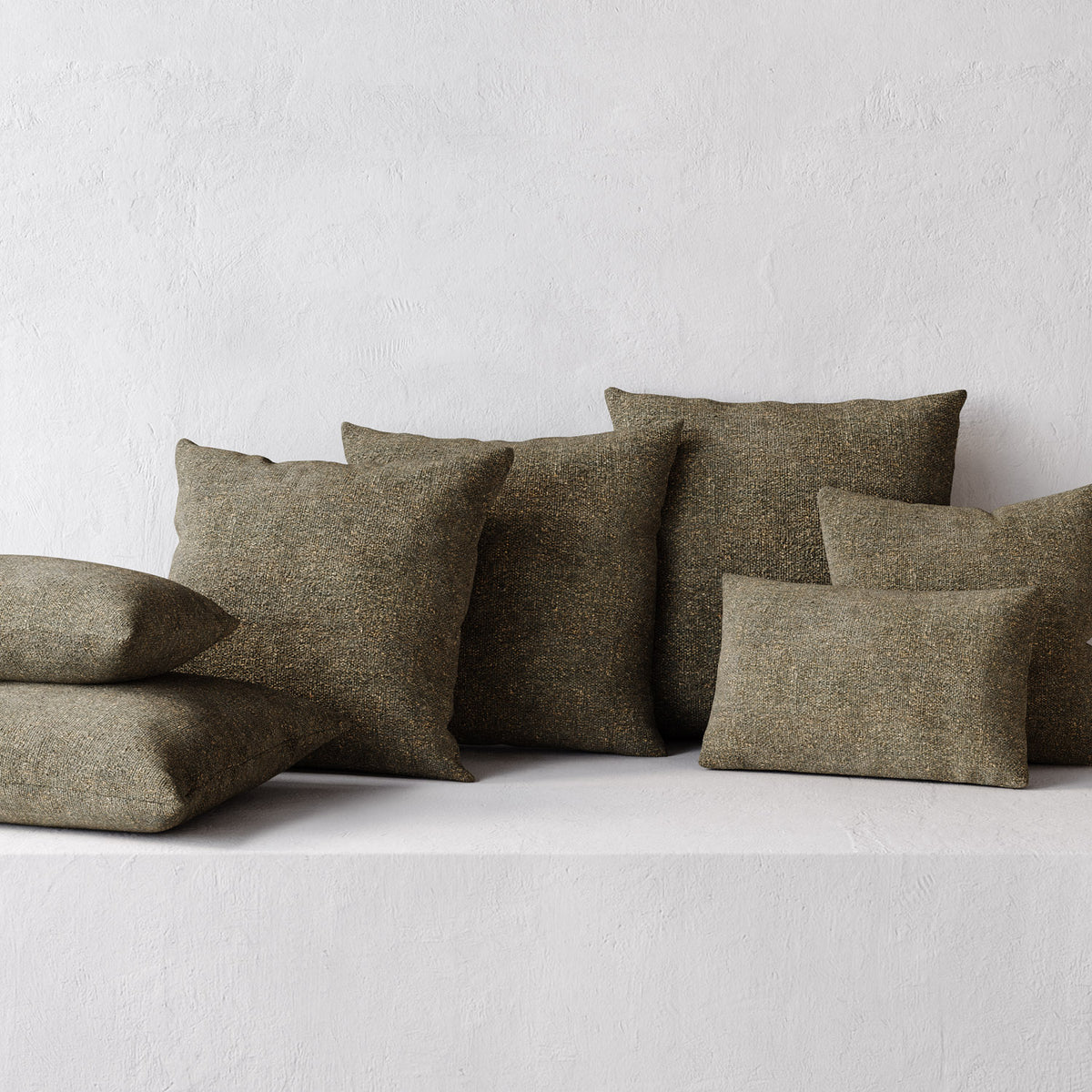 Throw Pillows Non-Welted - Micro Boucle Balsam