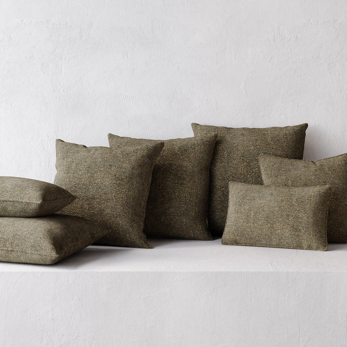 Throw Pillows Welted - Micro Boucle Balsam