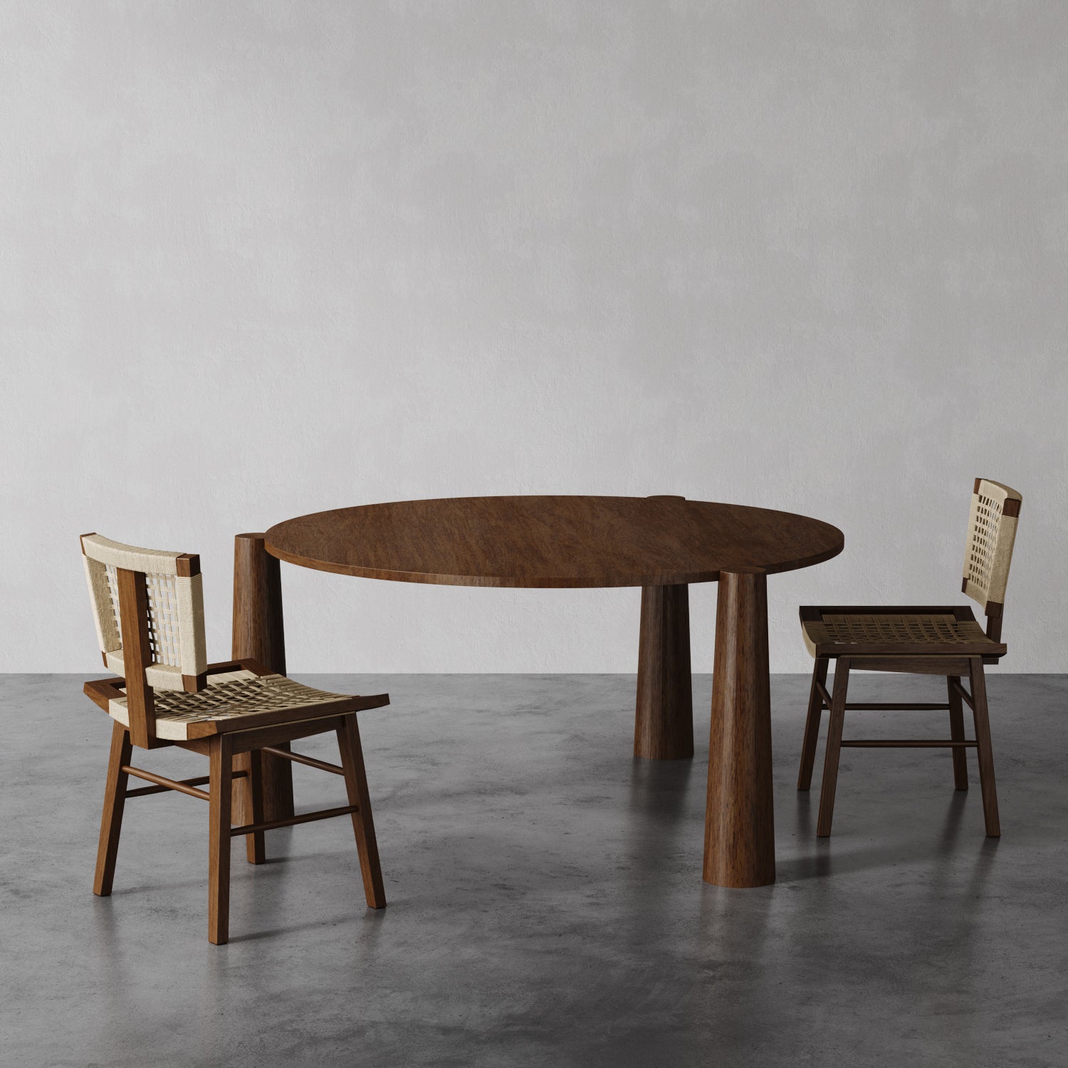Mercier Dining Chair (Walnut) at 14 Crosby