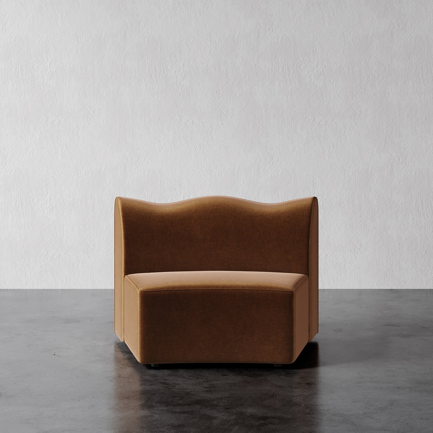 Serpentine Armless Wedge