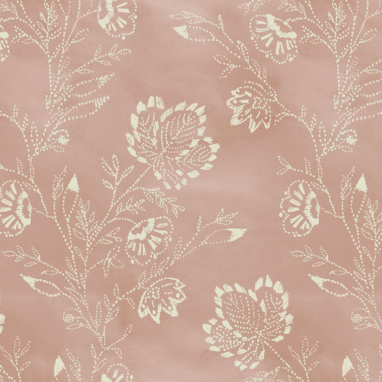 Barbier Blush Wallpaper