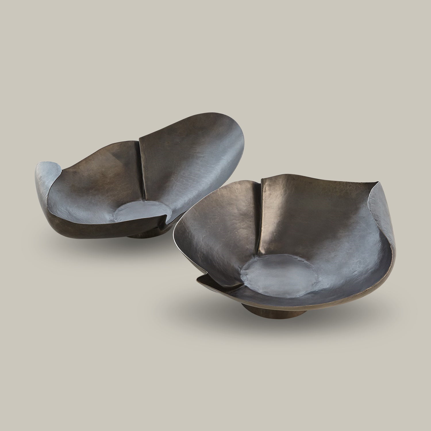 Creased Rolled Bowls