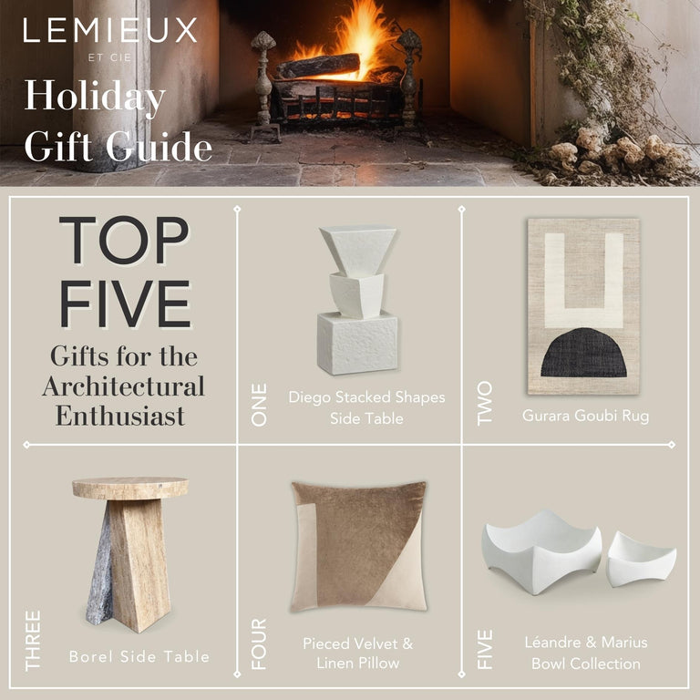 GIFT GUIDE FOR THE ARCHITECTURAL ENTHUSIAST