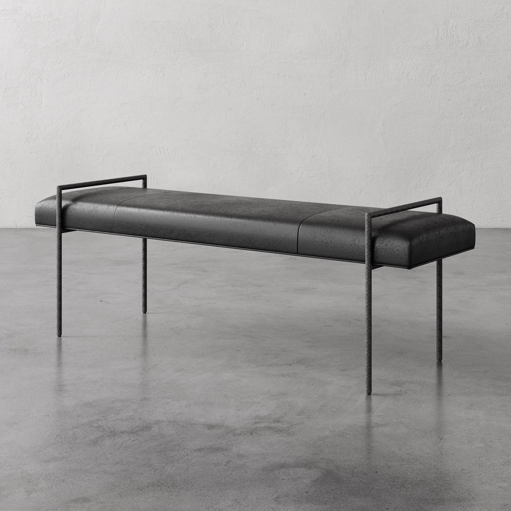 Imane Leather 60" Bench / Ottoman