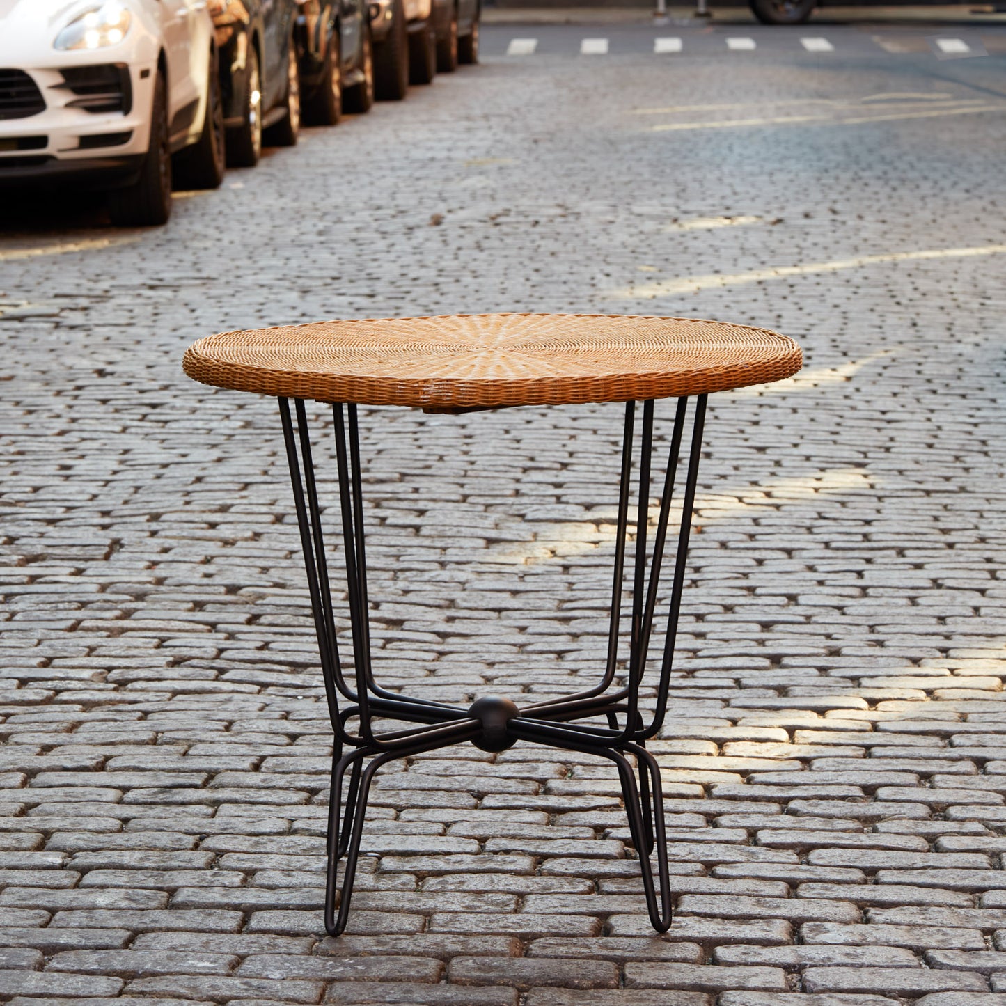 Mathieu Matégot Wicker Table