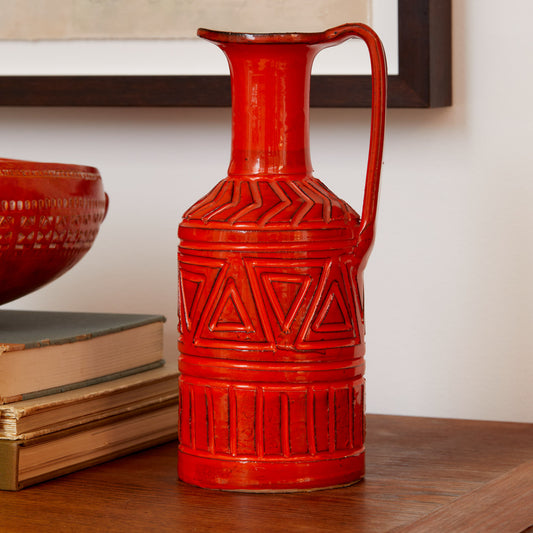 orange Bitossi Pitcher