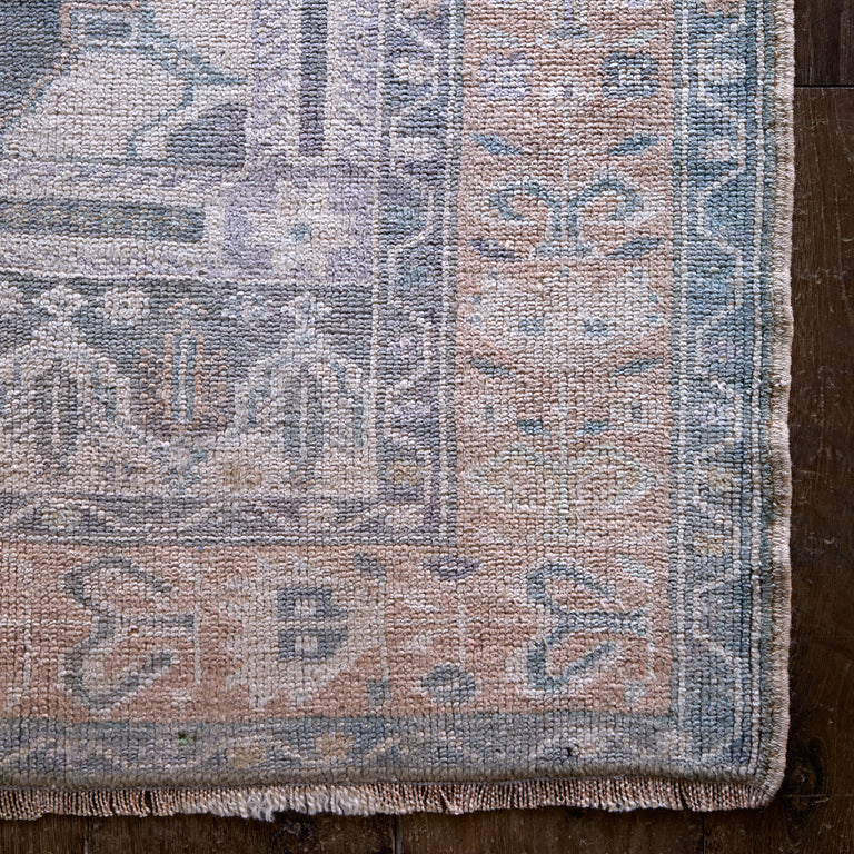 Vintage 1960's Anatolian rug - 3'6" X 6'8"
