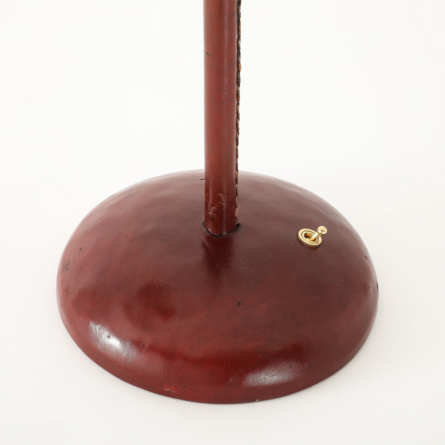 Valenti Burgundy Desk Lamp