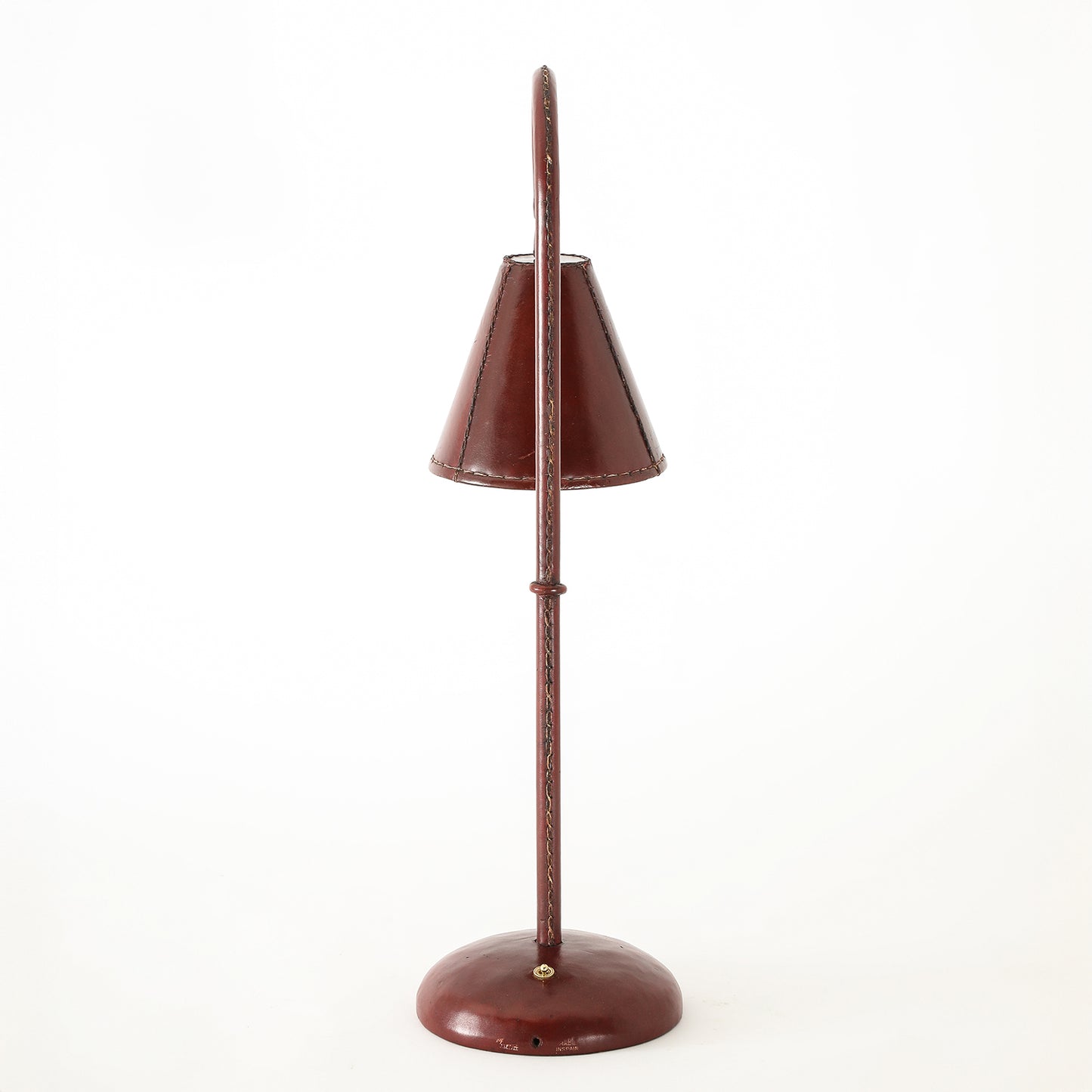 Valenti Burgundy Desk Lamp