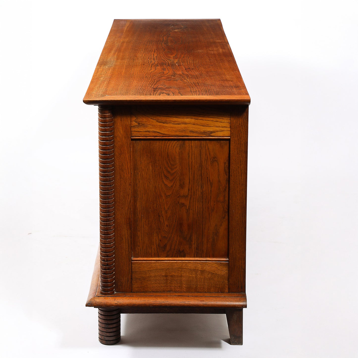 Jacques Adnet Attributed Sideboard in Oak