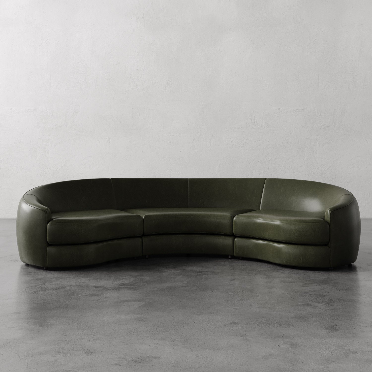 Rulmann Leather 3-Piece Right Sectional - Thumbnail 3