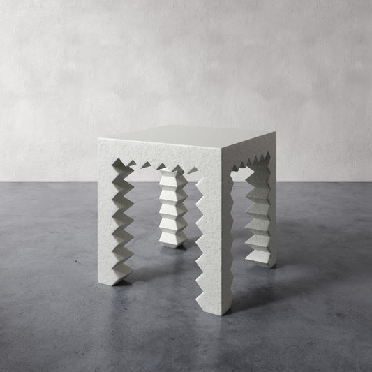 Lucien Plaster Side Table - Preorder