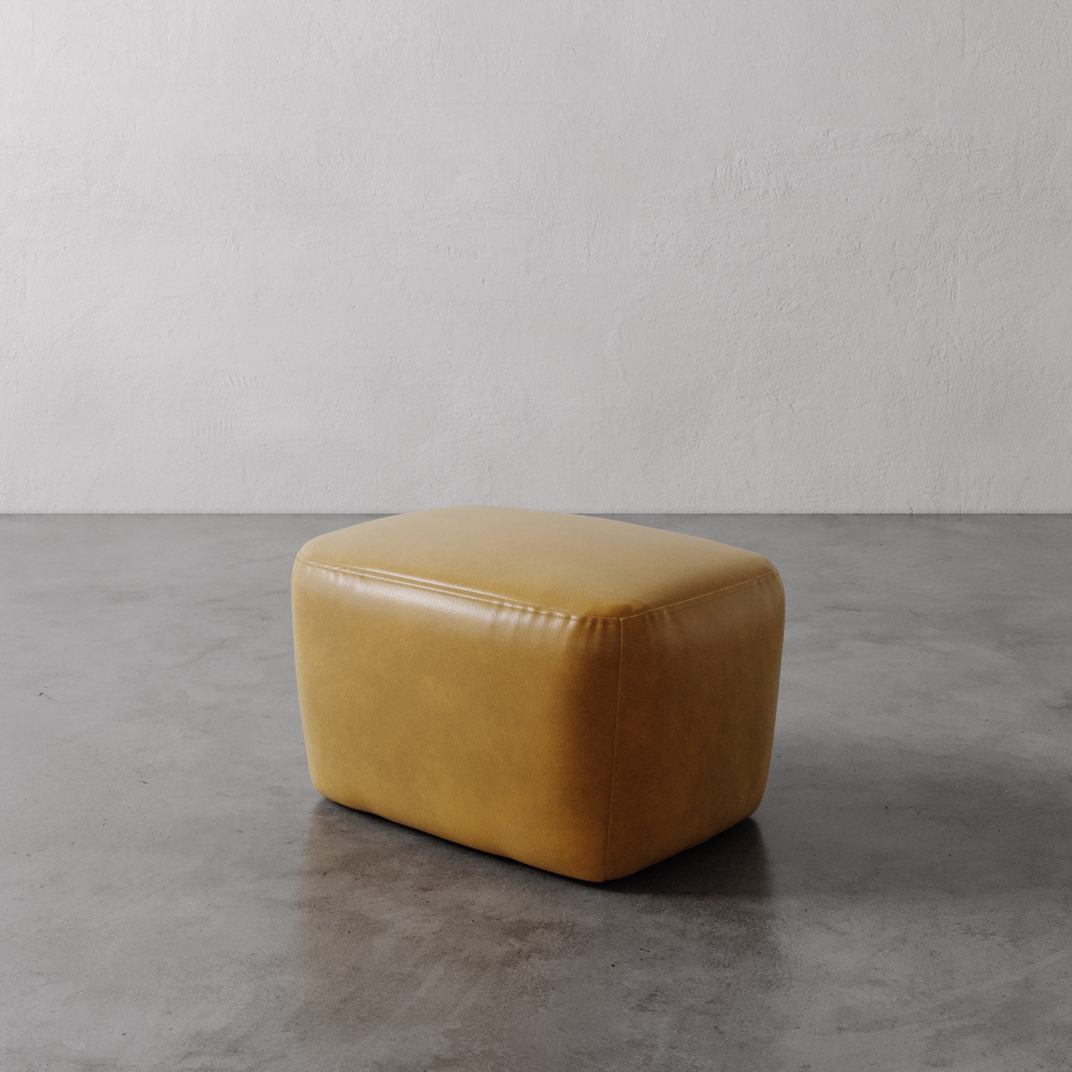 tobacco leather ottoman Divano a perfect fusion of tradition Brunoy Leather Ottoman