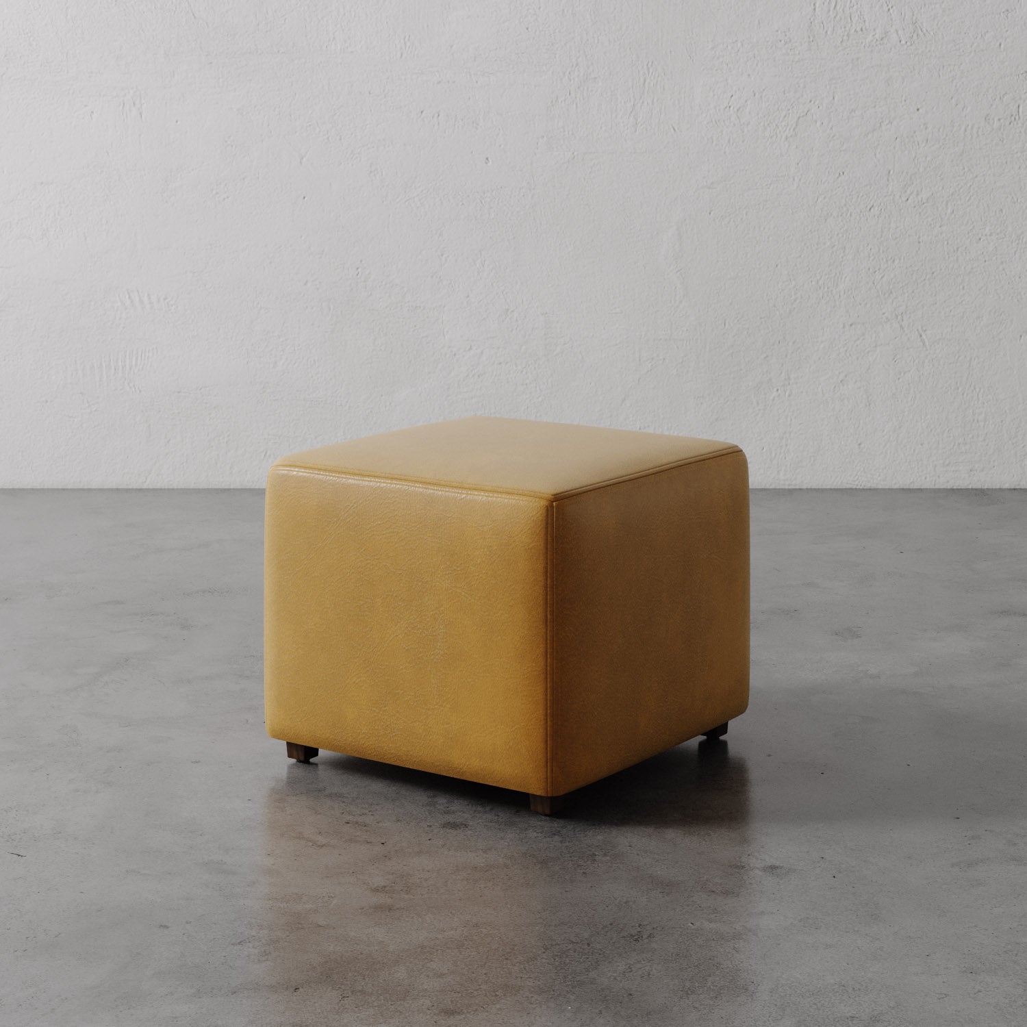 Fabien Leather Square 22