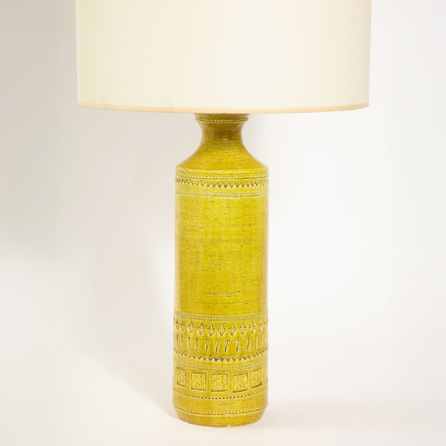 Large Yellow Bitossi Table Lamps (Set of 2)