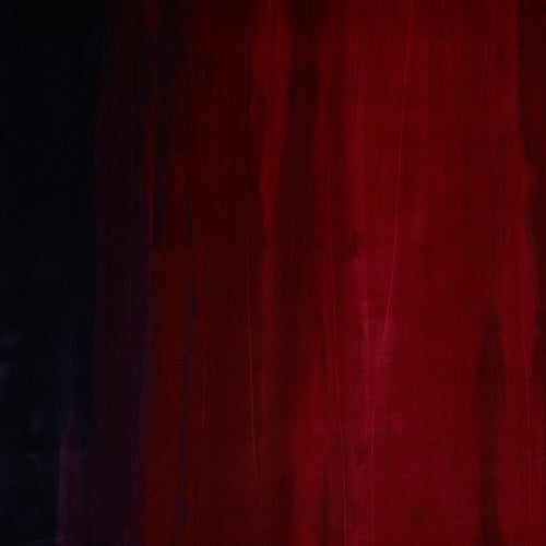Lagune Fruit des Bois hand-dyed cotton velvet by Metaphores in deep berry red and plum