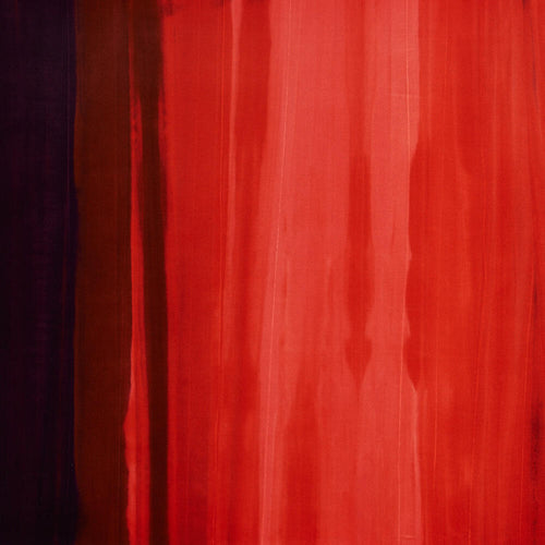 Lagune Carmen hand-dyed cotton velvet by Metaphores in bright scarlet red
