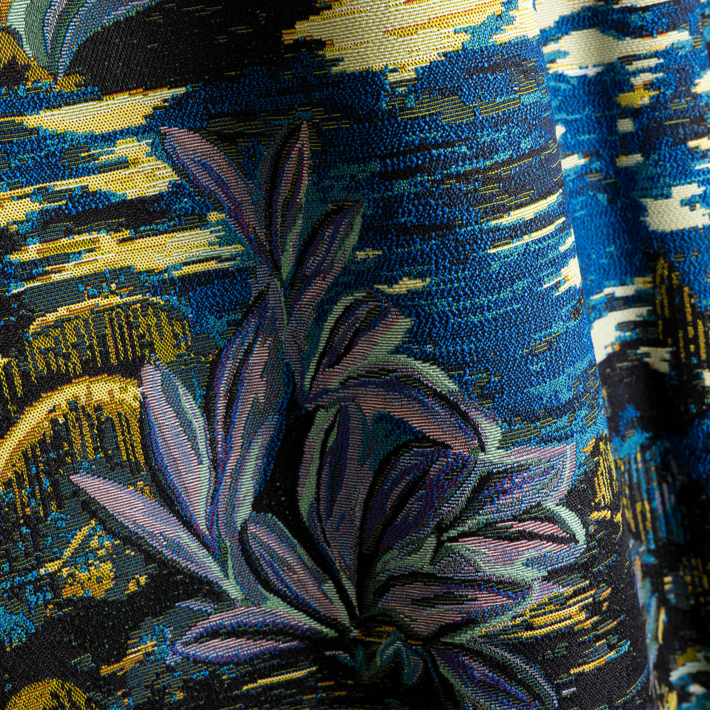 Oasis Lapis — Métaphores fabric by the yard