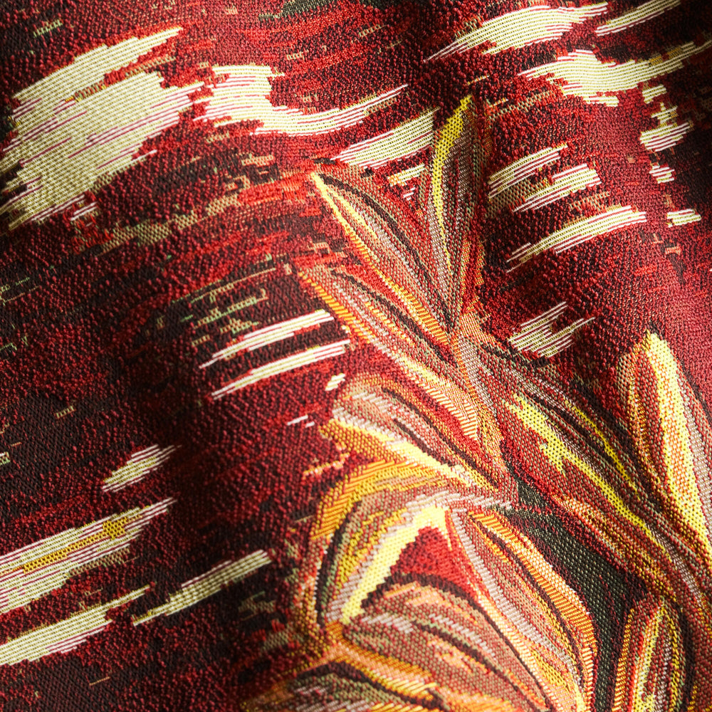 Oasis Grenat — Métaphores fabric by the yard