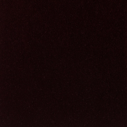 Montaigne Cahors mohair velvet by Metaphores in dark wine black