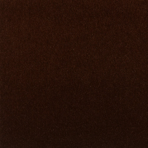 Montaigne Marron mohair velvet by Metaphores in dark chocolate brown