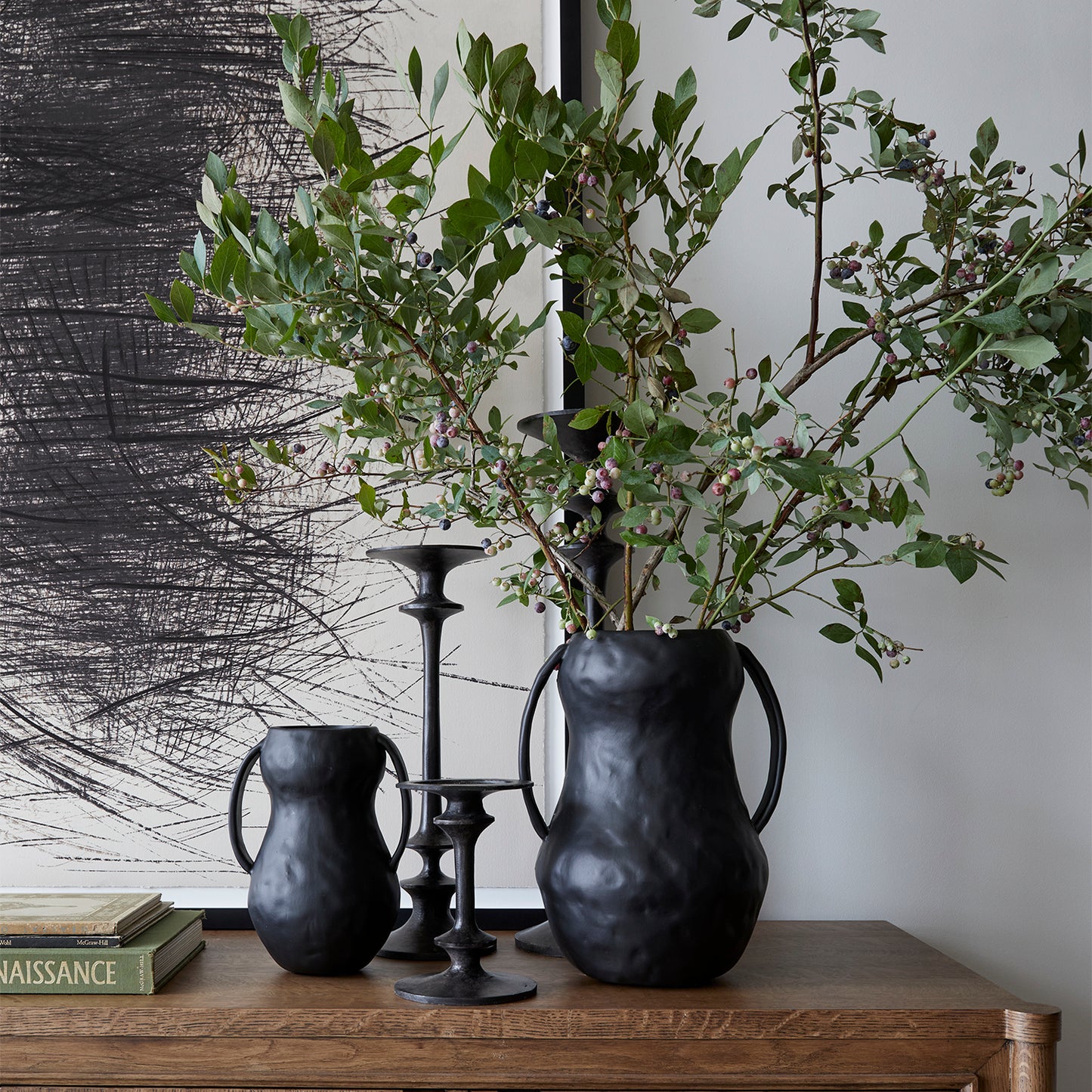 Aquitaine Vases (Black) - Preorder