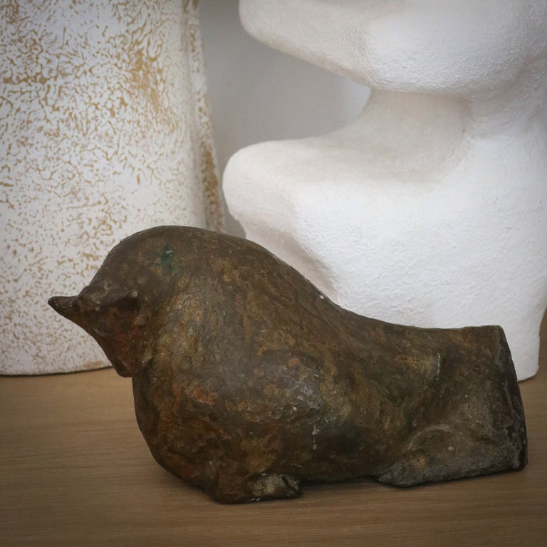 Beautiful Bronze Bull Sculpture by Gerhard Marcks