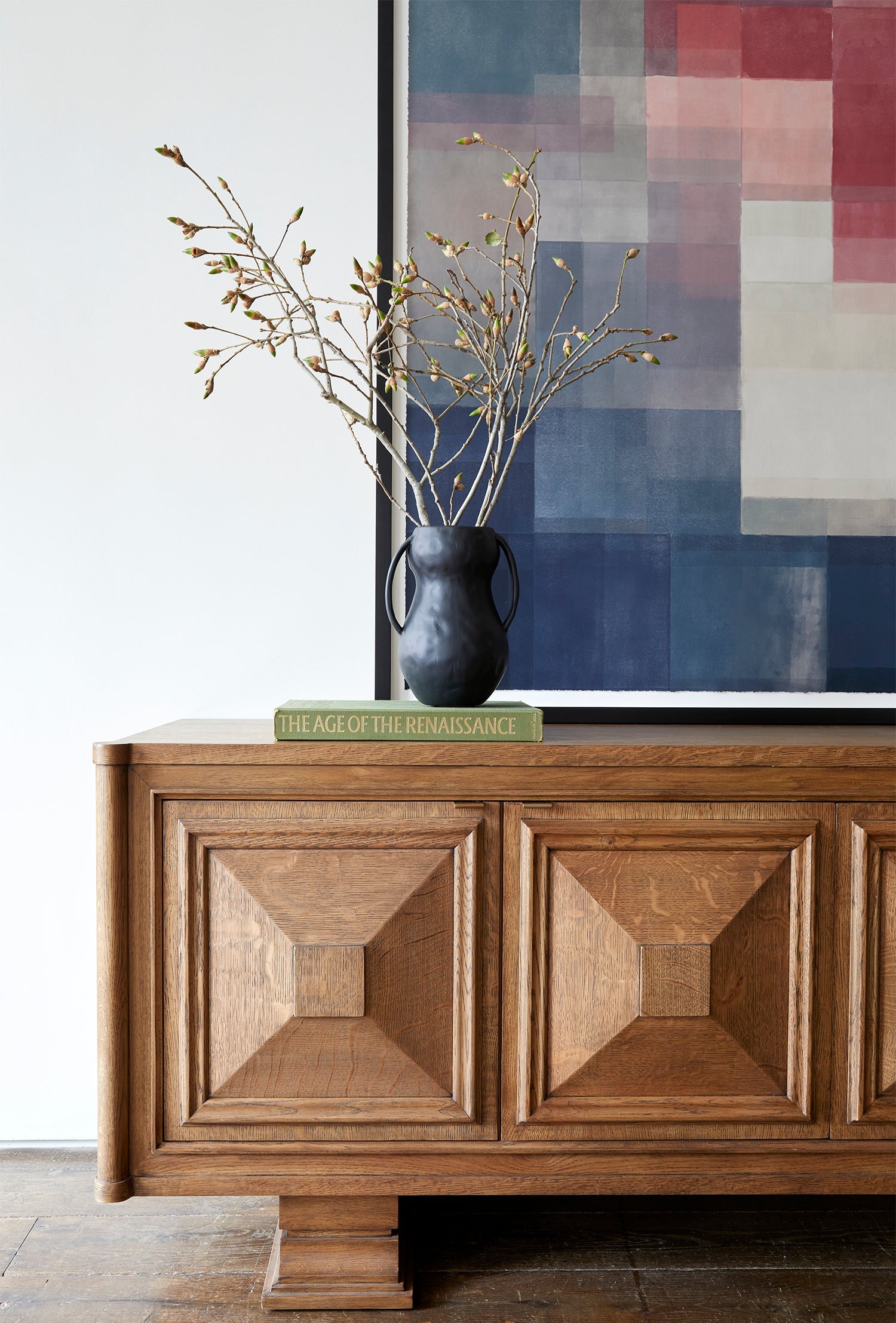 Framed Test Print of CHAMP DE COULEUR 1 Limited Edition Art Print